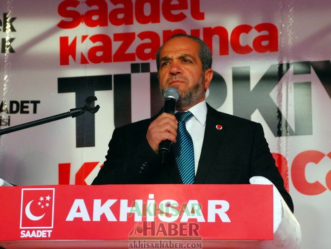 SP Genel Başkanı Mustafa Kamalak Akhisarlılara Seslendi